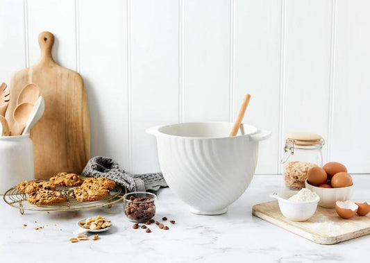 KitchenAid - Artisan Ceramic Bowl - White Meringue