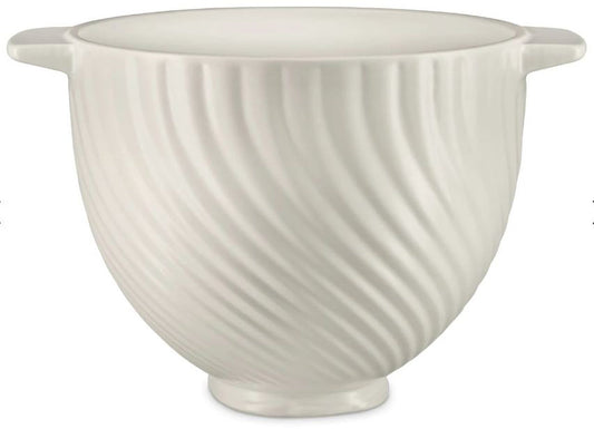 KitchenAid - Artisan Ceramic Bowl - White Meringue