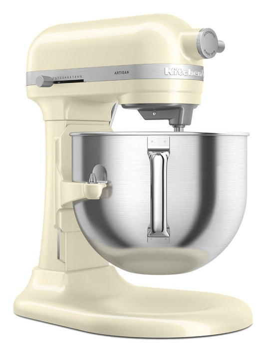 KitchenAid - 6.6L Artisan Bowl Lift Mixer - Almond Cream