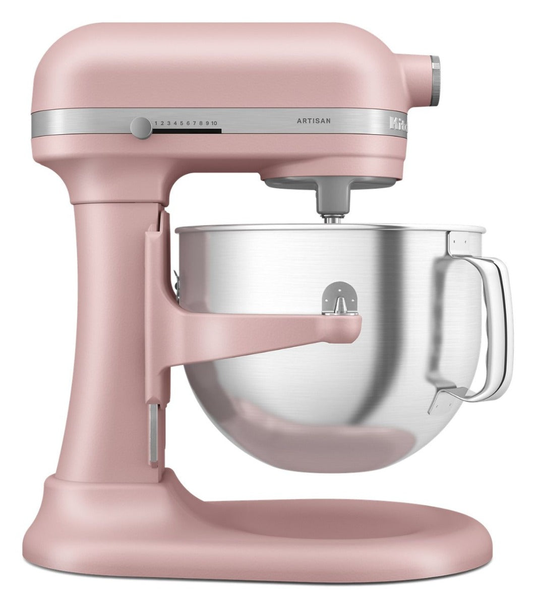 KitchenAid - 6.6L Artisan Bowl Lift Mixer - Dried Rose