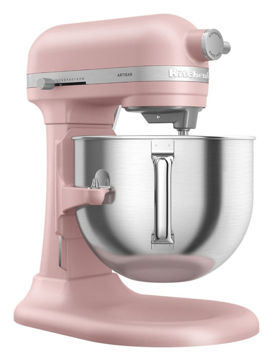 KitchenAid - 6.6L Artisan Bowl Lift Mixer - Dried Rose