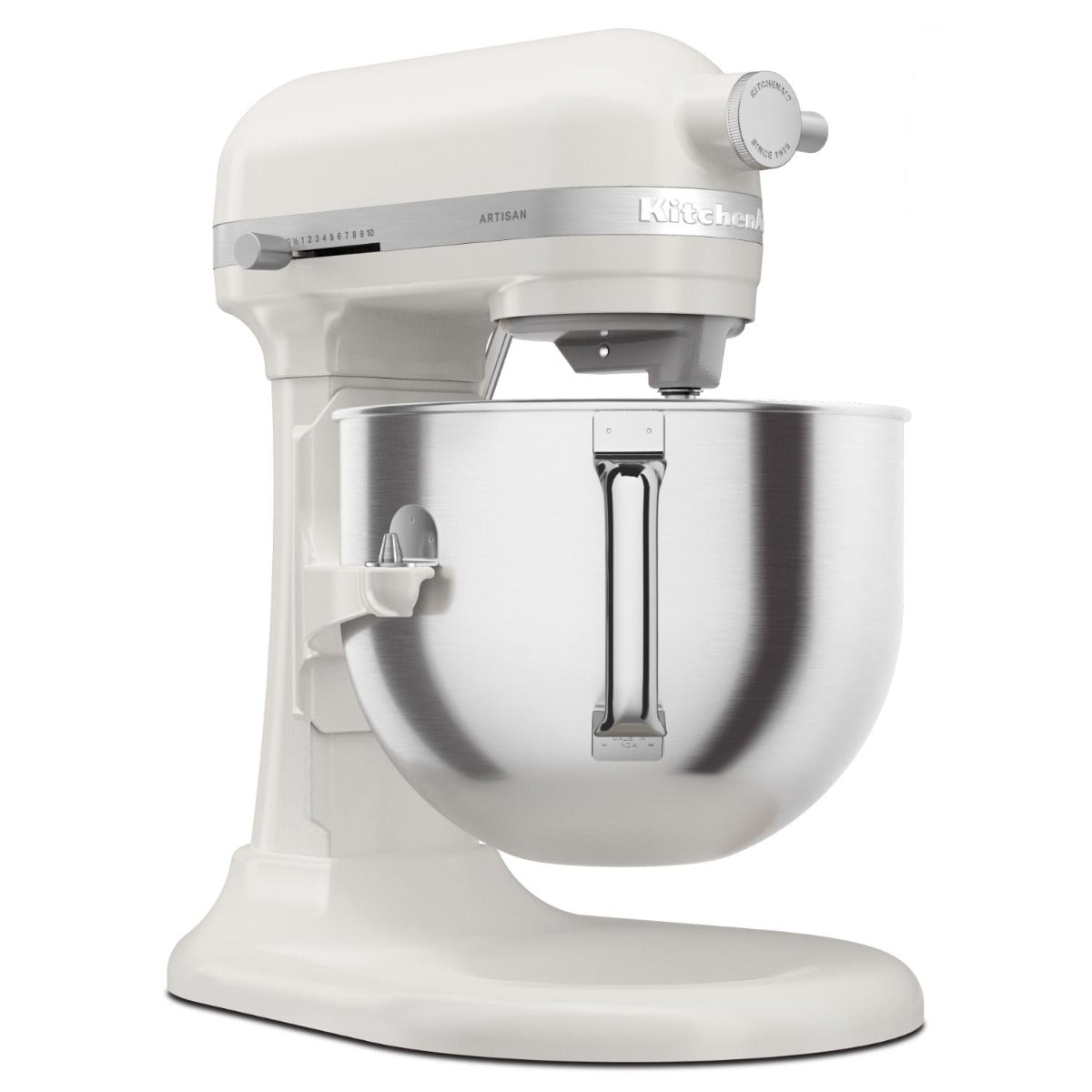 KitchenAid - 6.6L Artisan Bowl Lift Mixer - Porcelain White
