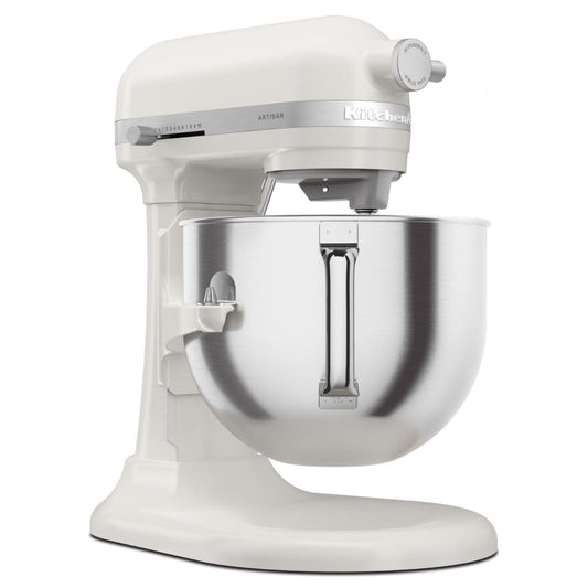KitchenAid - 6.6L Artisan Bowl Lift Mixer - Porcelain White
