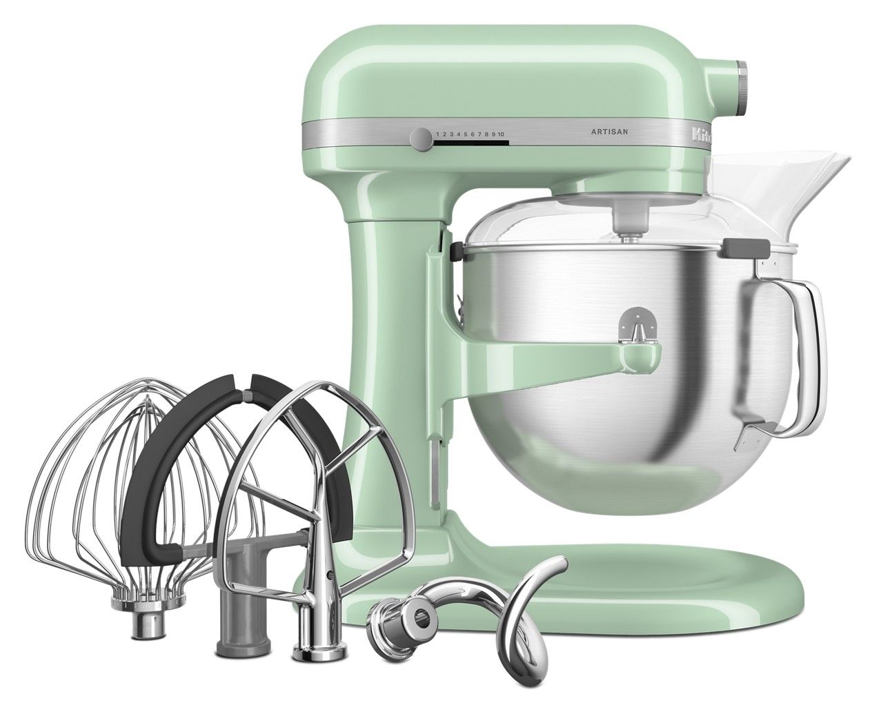 KitchenAid - 6.6L Artisan Bowl Lift Mixer - Pistachio