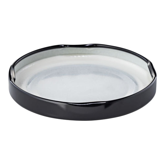 63mm RTO Black Metal Twist Cap 0.2mm - Carton of 100