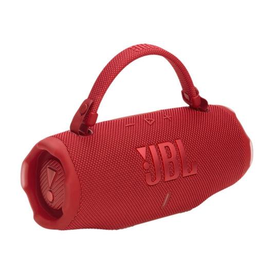 JBL - Charge 6 Bluetooth Speaker w Strap - Red