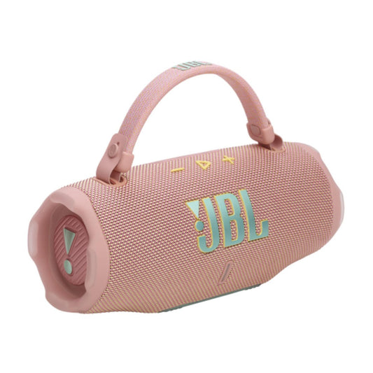 JBL - Charge 6 Bluetooth Speaker w Strap - Pink