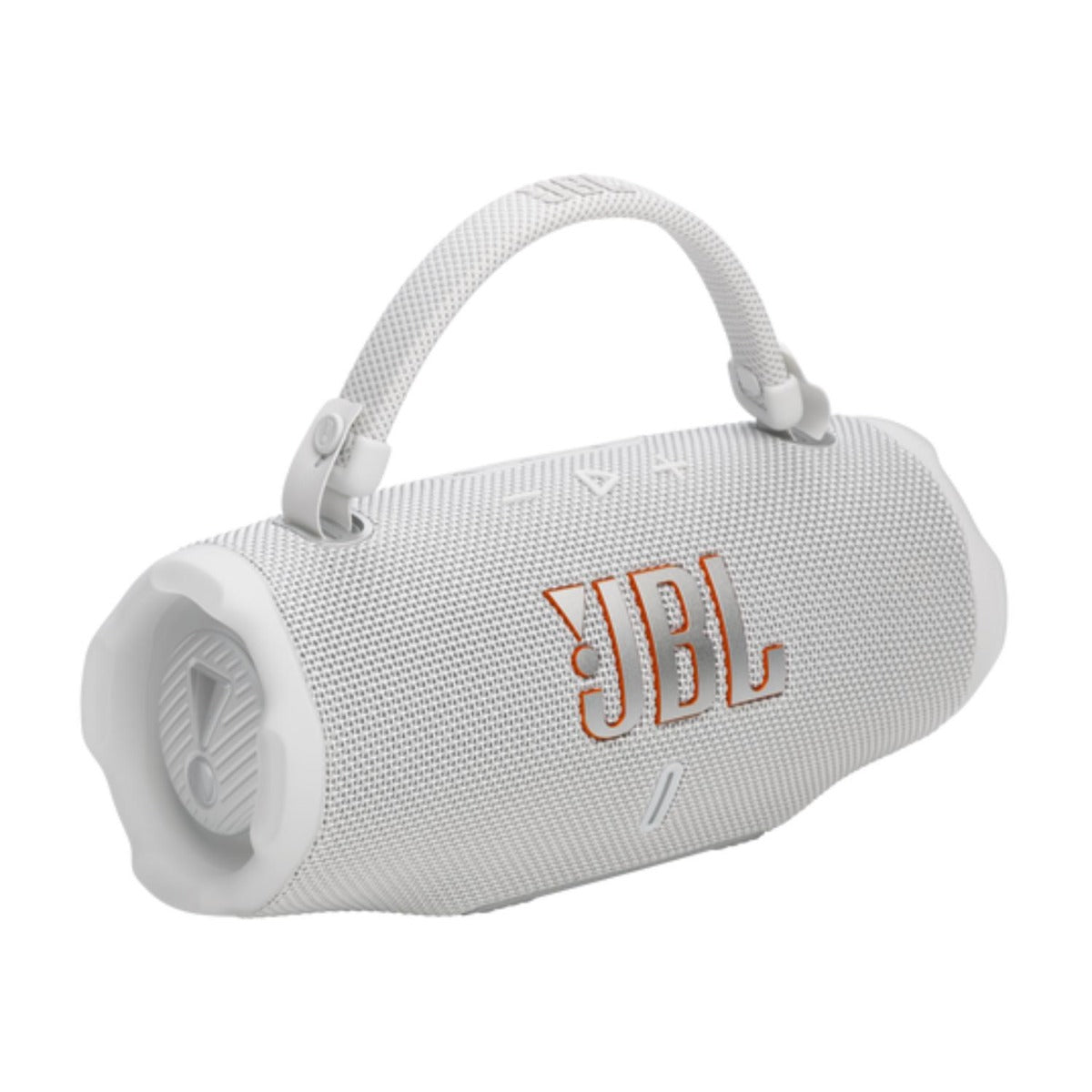 JBL - Charge 6 Bluetooth Speaker w Strap - White