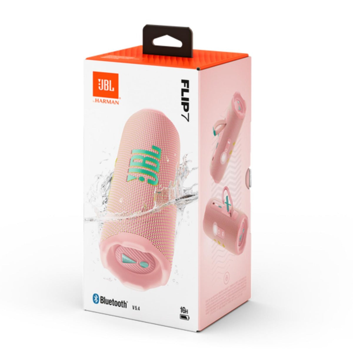 JBL - Flip 7 Portable Waterproof Bluetooth Speaker - Pink
