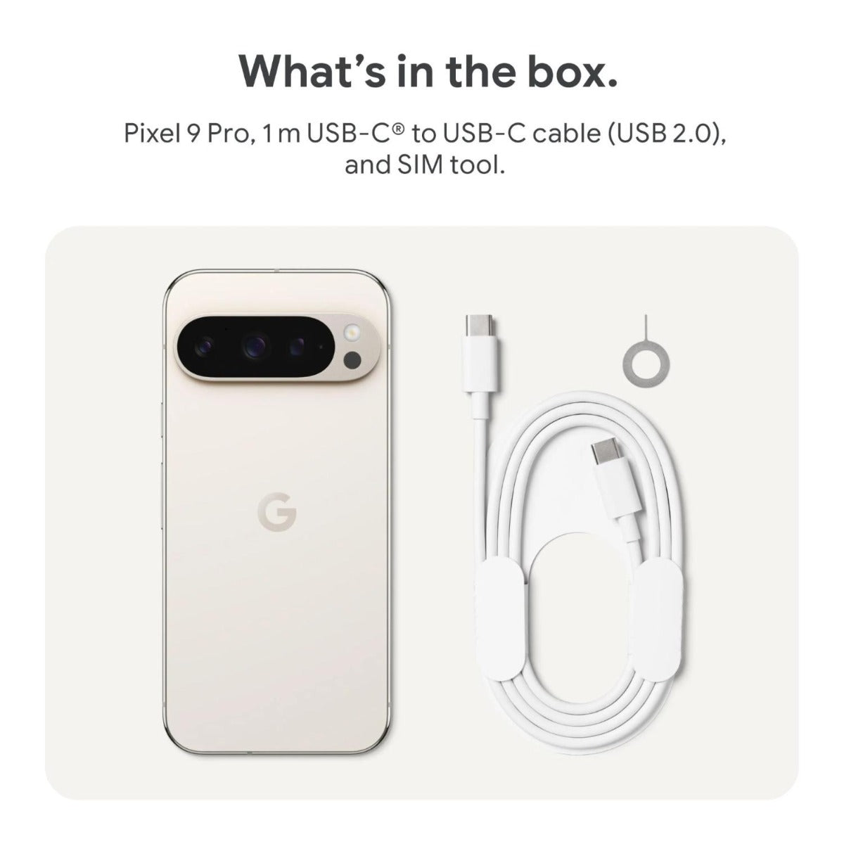 Google - Pixel 9 Pro XL 256GB - Porcelain