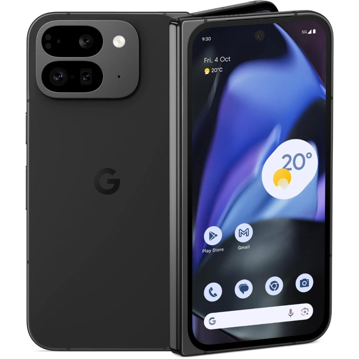 Google - Pixel 9 Pro Fold 512GB - Obsidian