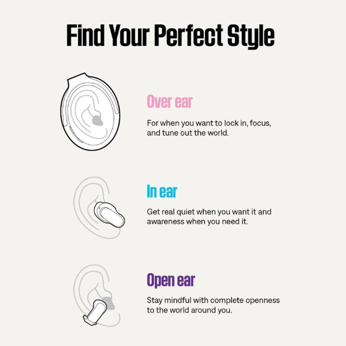 QuietComfort Ultra Open Headphones - Black