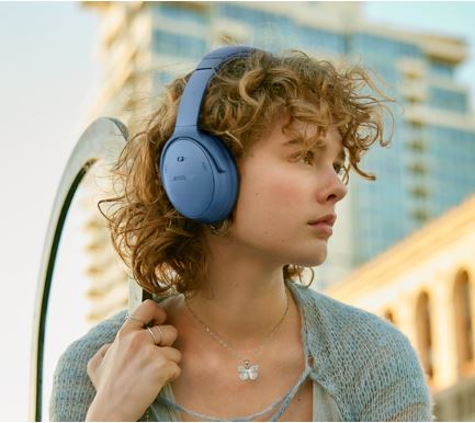 Bose - QuietComfort Headphones - Blue Dusk