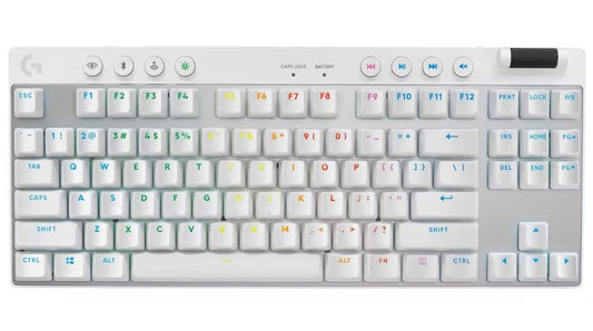 Logitech G PRO X Gaming Keyboard - White