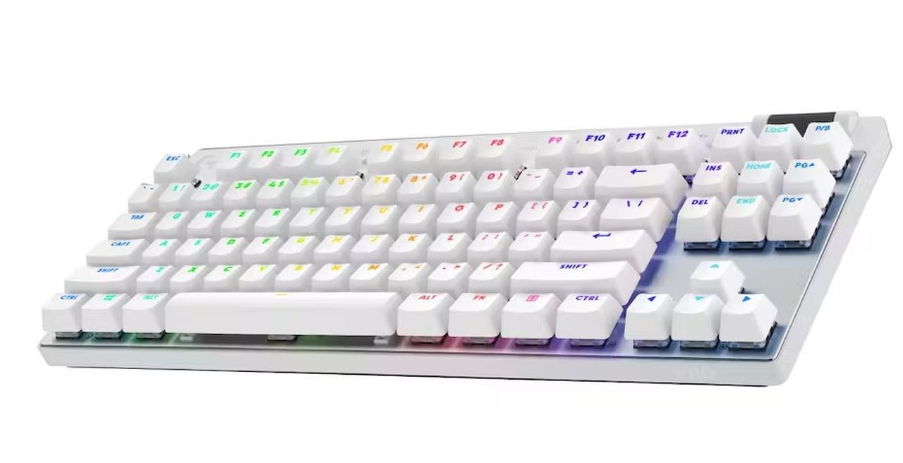 Logitech G PRO X Gaming Keyboard - White