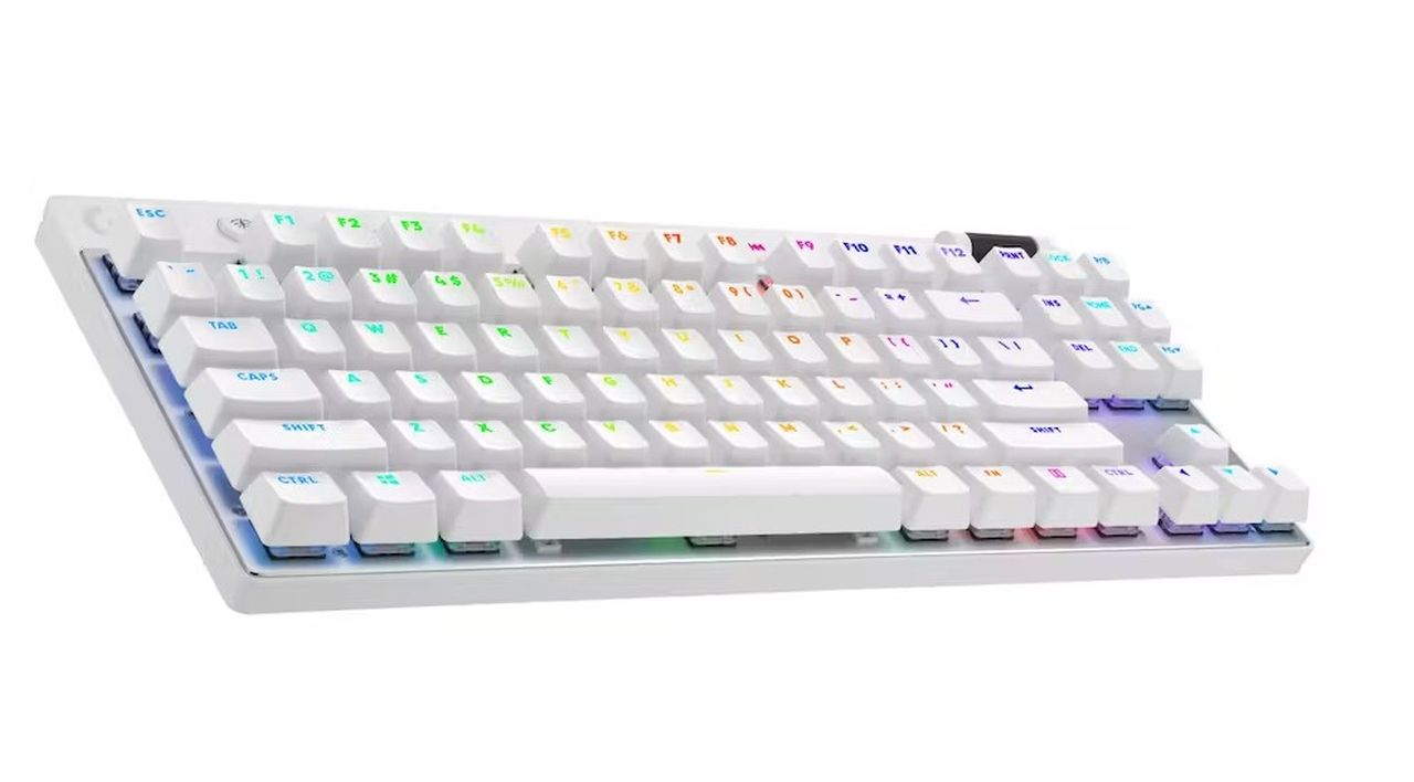 Logitech G PRO X Gaming Keyboard - White