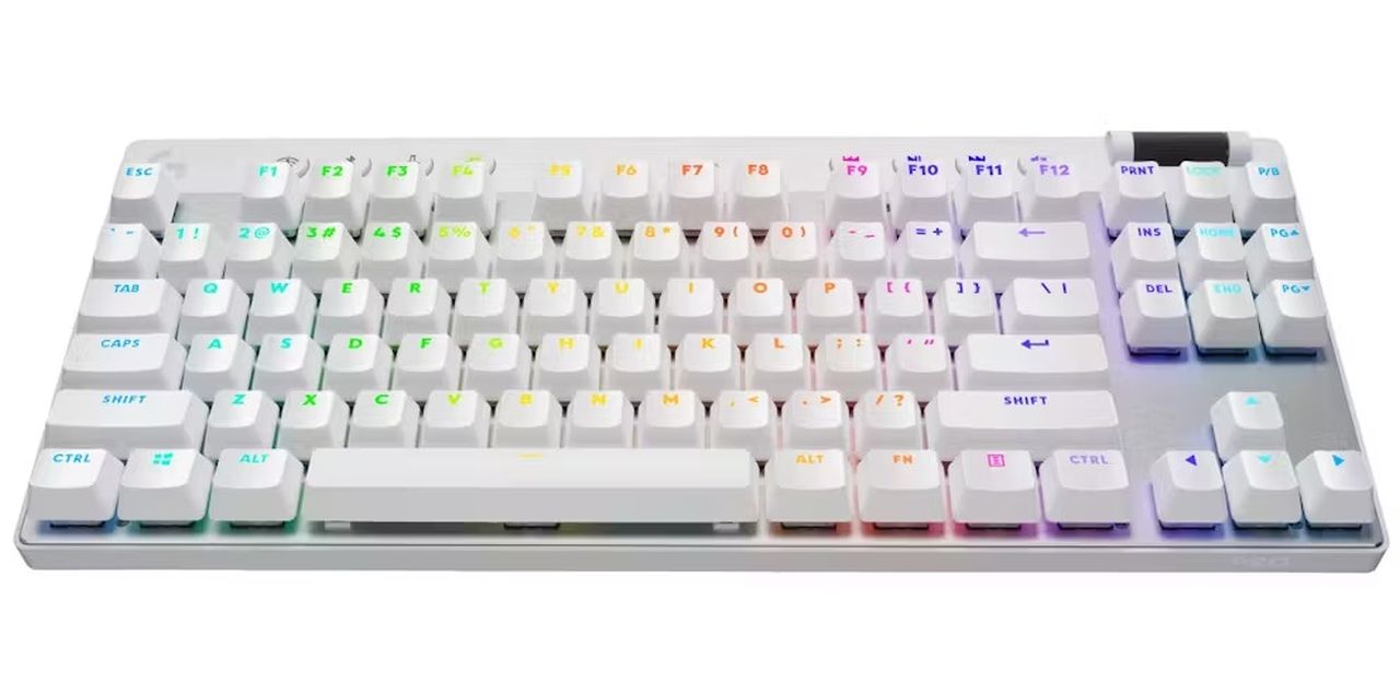 Logitech G PRO X Gaming Keyboard - White