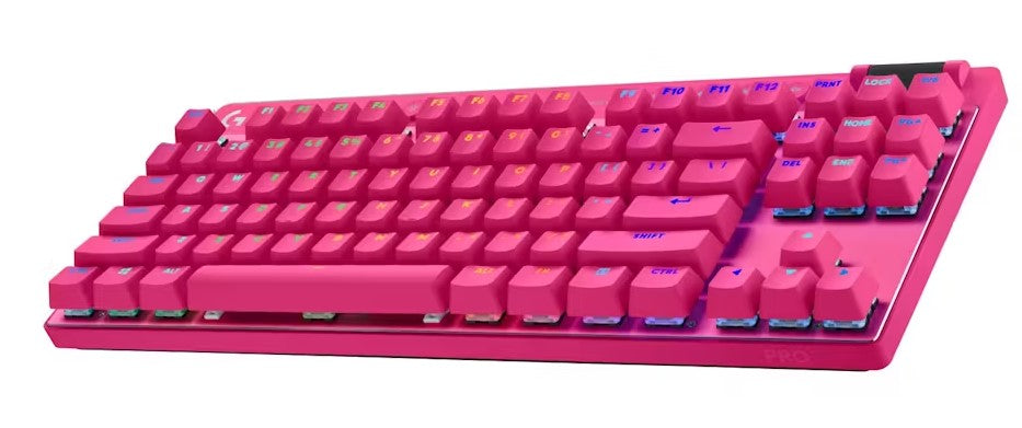 Logitech G Pro X 2 TKL LIGHTSPEED Gaming Keyboard - Magenta