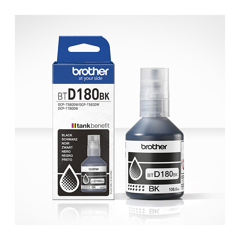 Brother BTD180BK Bk Ink Bottle - Wholesales Supply