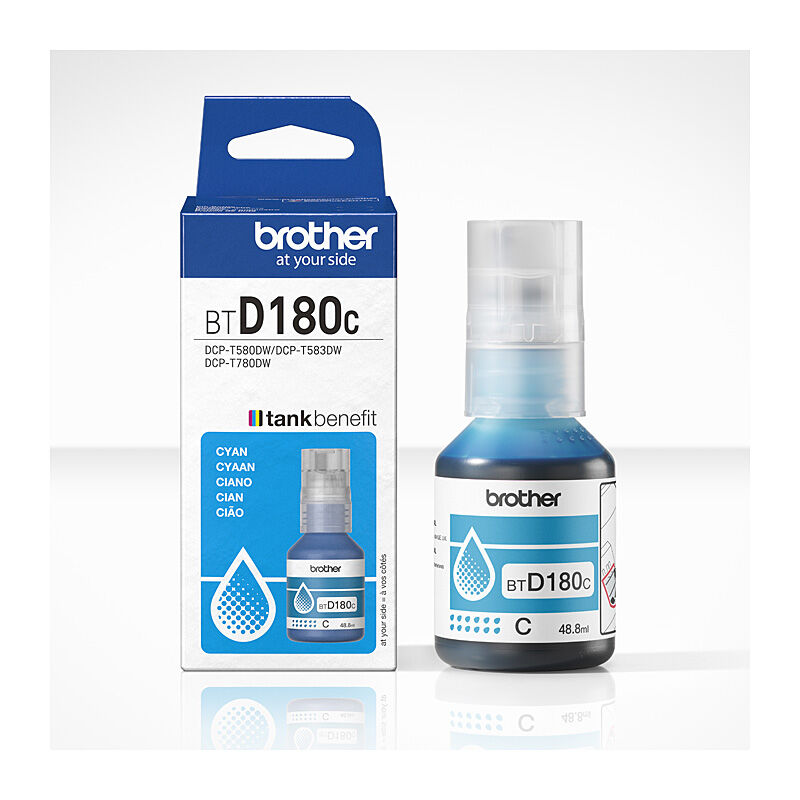 Brother BTD180C Cy Ink Bottle - Wholesales Supply