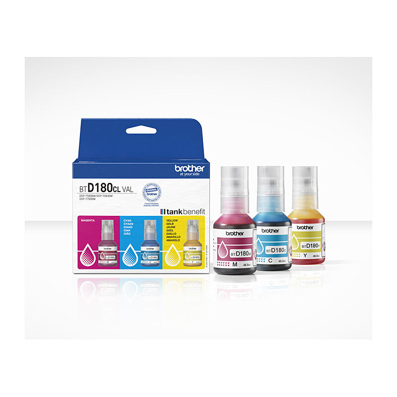 Brother BTD180CLVAL CMY Pack - Wholesales Supply