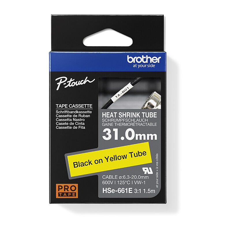 Brother HSe661E Labelling Tape - Wholesales Supply