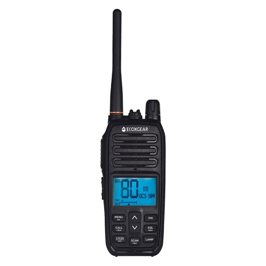 EcoX UHF 5W 2 Pk Black