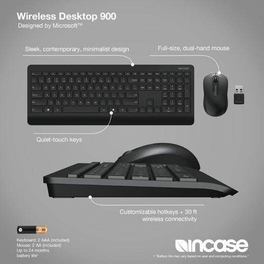 Incase Wireless Desktop 900 BK