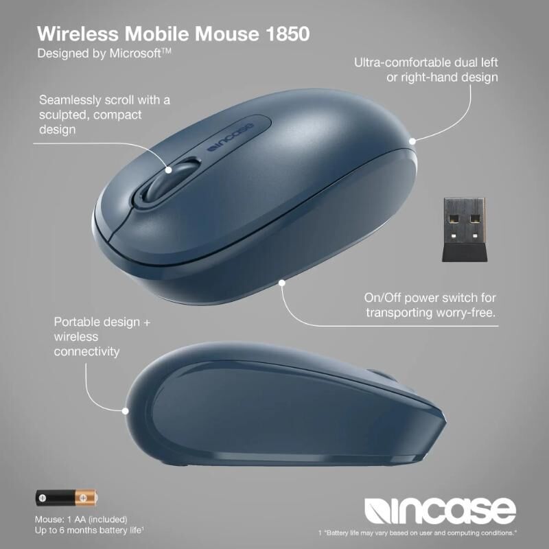 Incase Wireless Mouse 1850 WB