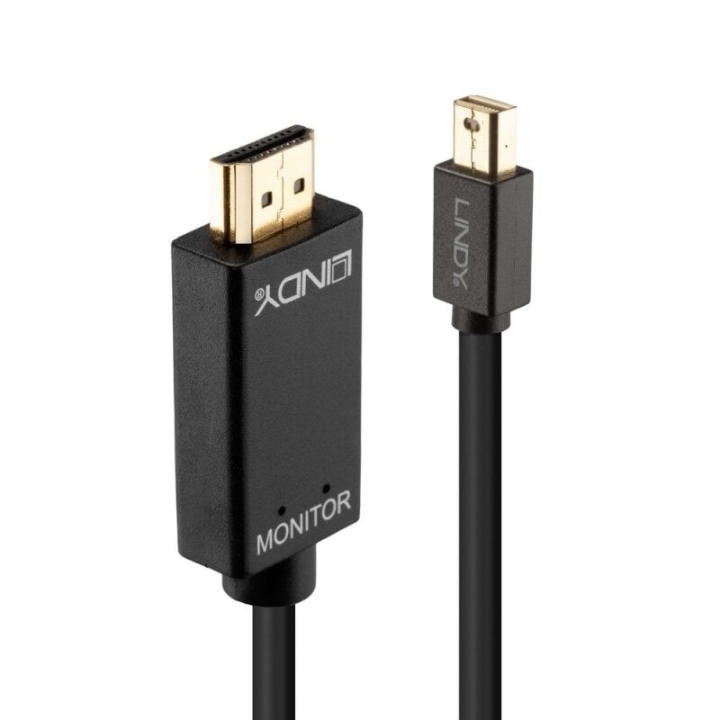 Lindy 2m Mini Disp to HDMI - Wholesales Supply
