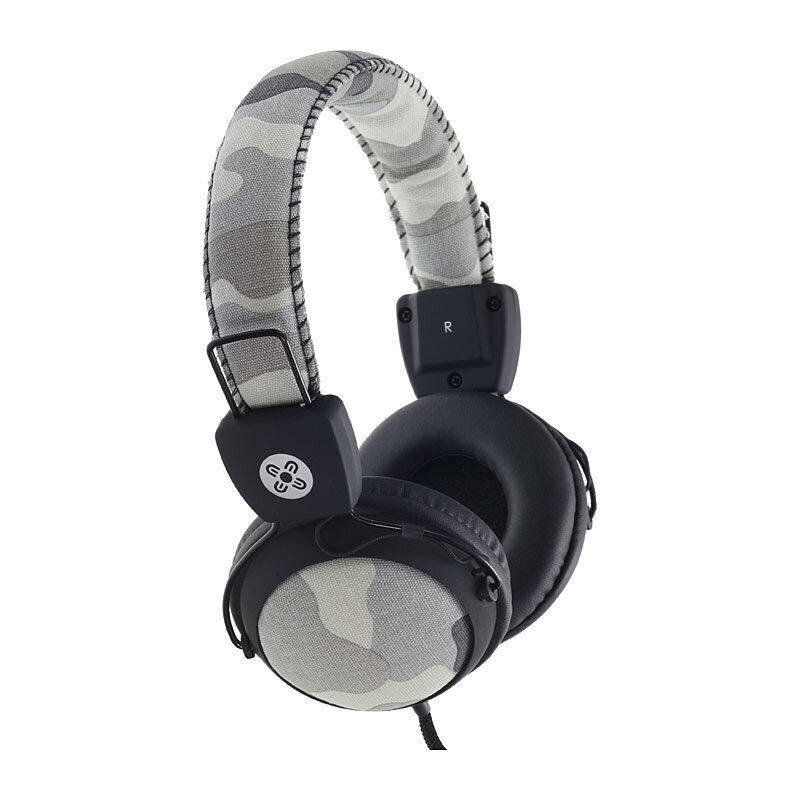 Moki Camo Headphones Grey - Wholesales Supply