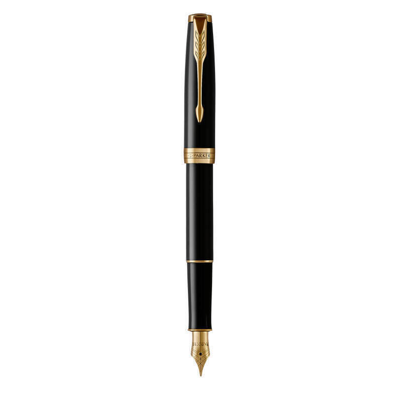 Parker Sonnet Blk Lacq GT FP - Wholesales Supply