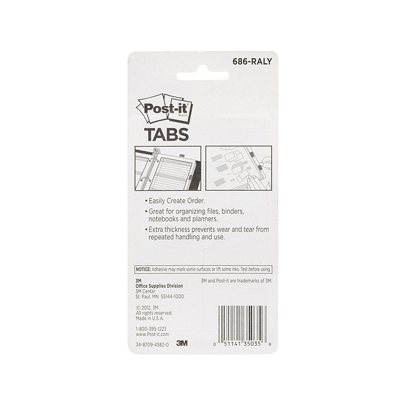 P-I Tab 686-RALY VP Pk100 Bx6 - Wholesales Supply