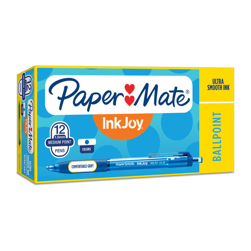 PM InkJoy 300RT BP Blue PK12 - Wholesales Supply