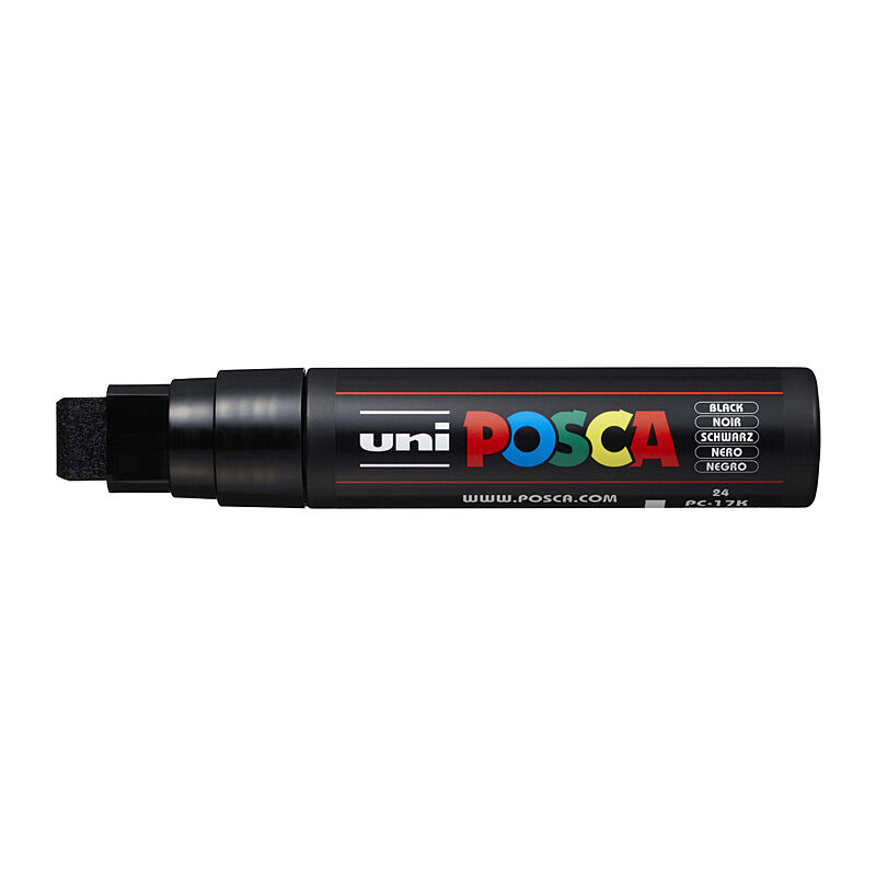 Posca PC-17K Brd Paint Mkr Blk - Wholesales Supply