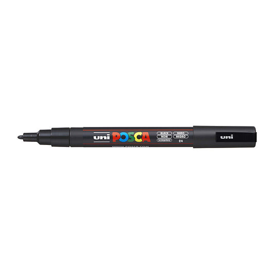 Posca PC-3M Fine Blt Mrkr Blk - Wholesales Supply