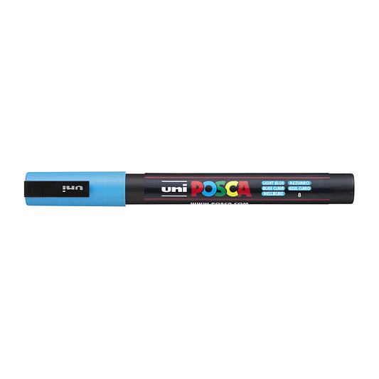 Posca PC-3M Fine Blt Mrk LtBlu - Wholesales Supply