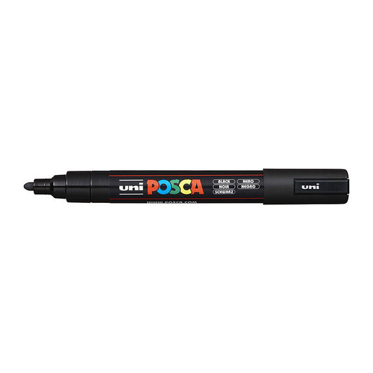 Posca PC-5M Med Blt Paint Blk - Wholesales Supply