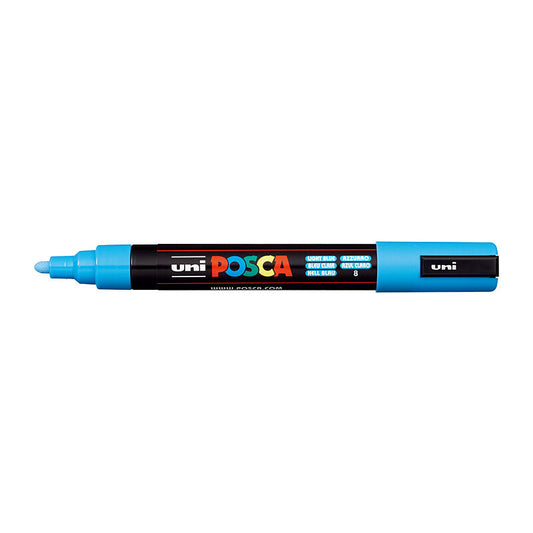 Posca PC-5M Med Blt  Light Blu - Wholesales Supply