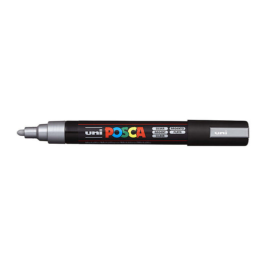 Posca PC-5M Med Blt Paint Slvr - Wholesales Supply