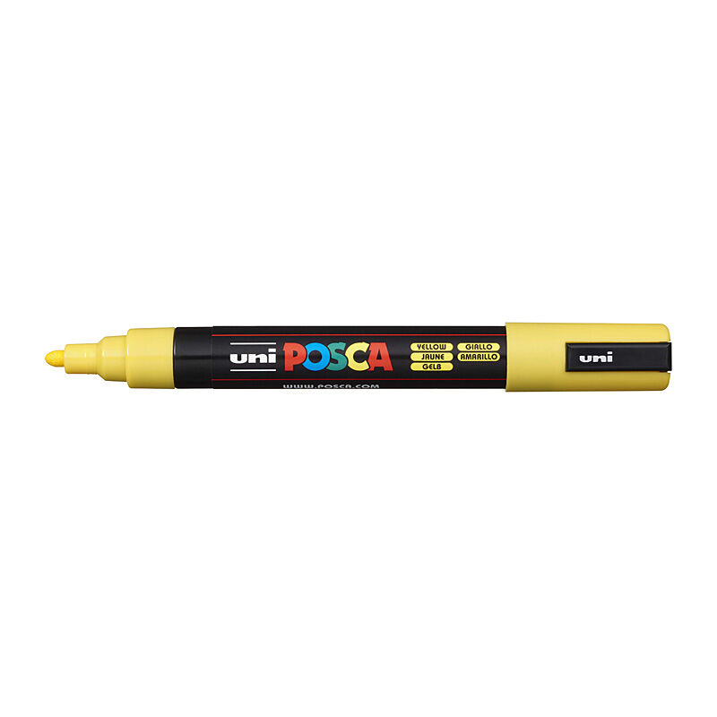 Posca PC-5M Med Blt Paint Yllw - Wholesales Supply
