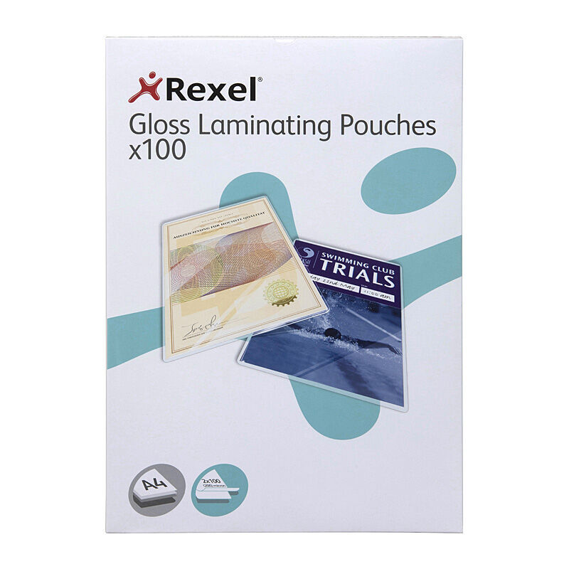 Rexel LamPouch 100mic A4 Pk100 - Wholesales Supply