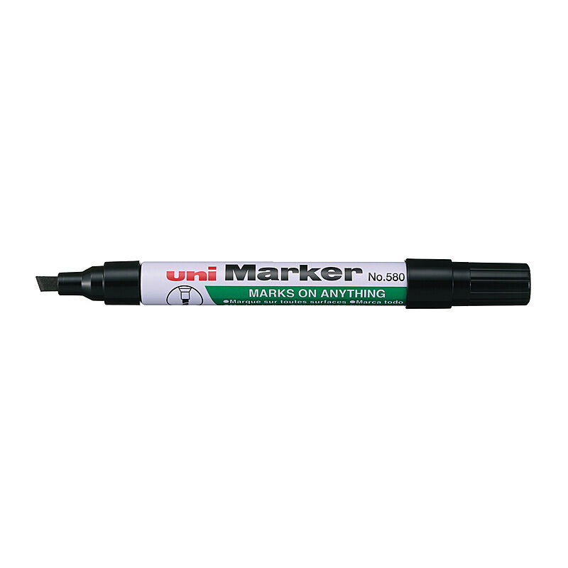 uni Perm Chisel Markr Blk Bx12 - Wholesales Supply