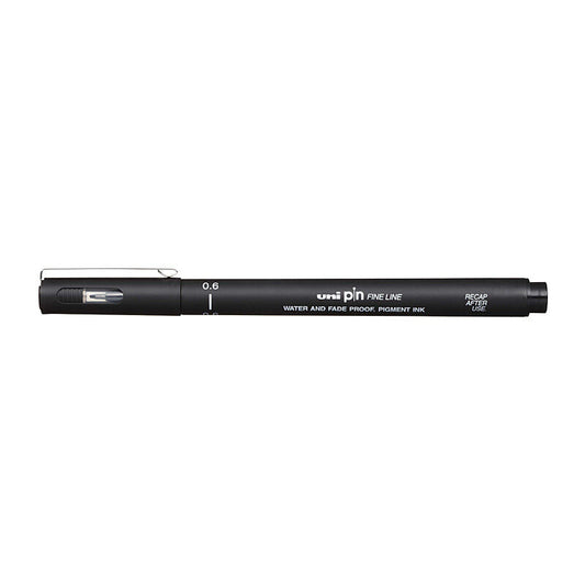 uni Pin FineLiner 0.6 Blk Bx12 - Wholesales Supply