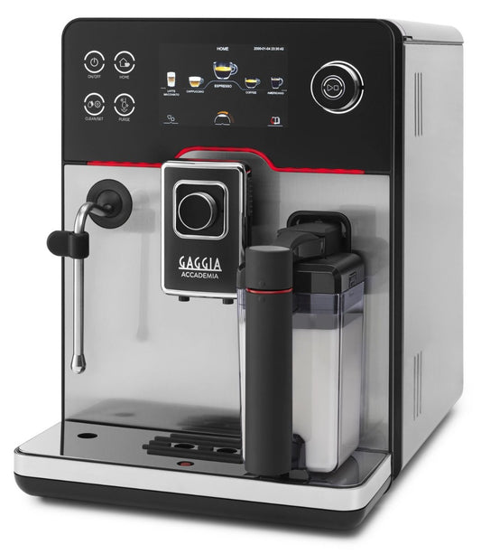 Gaggia - Accademia One Touch Fully Automatic Coffee Machine - Steel