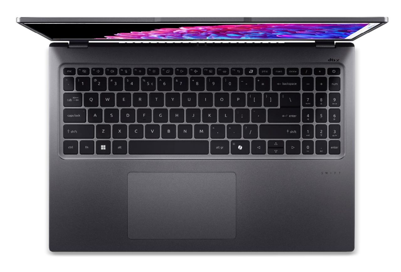 Acer - Swift Go 16 Premium Evo Intel Core Ultra 5 125H SFG16-72-59GG Laptop