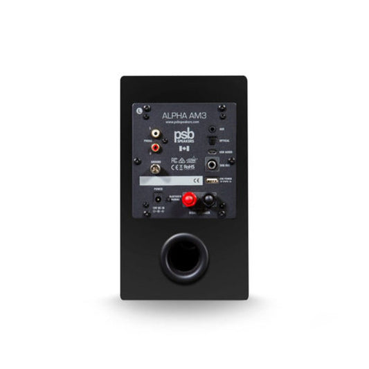 PSB Alpha AM3 Bluetooth Powered Speakers - Black