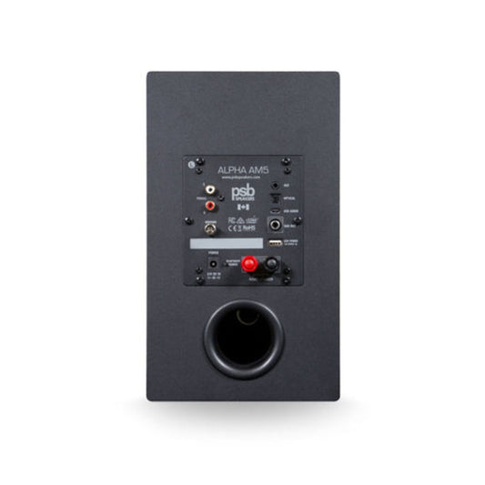PSB Alpha AM5 Bluetooth Powered Speakers - Black
