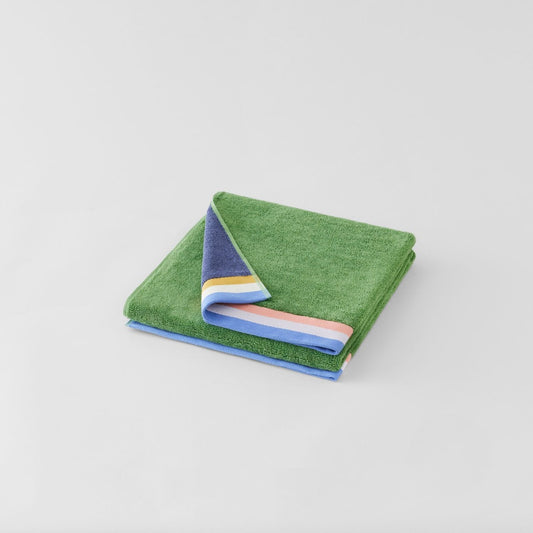 Sheridan - Ambi Reversible Beach Towel - Snow Pea