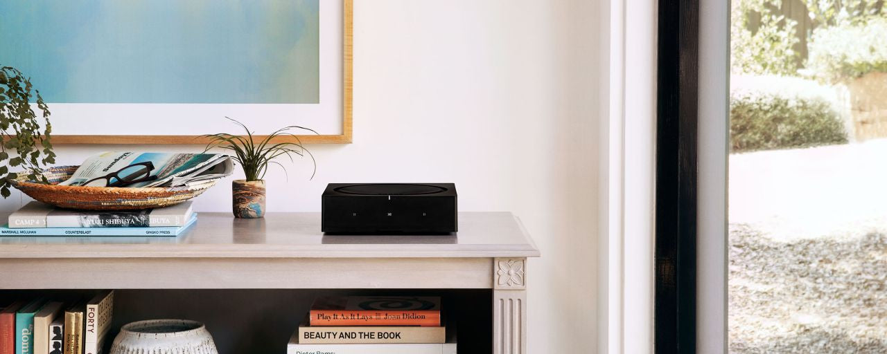 Sonos - Amp Wireless Amplifier - Black